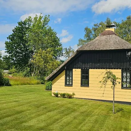 Astrup Vig Hideaway, Thatched With Shelter & Serenity